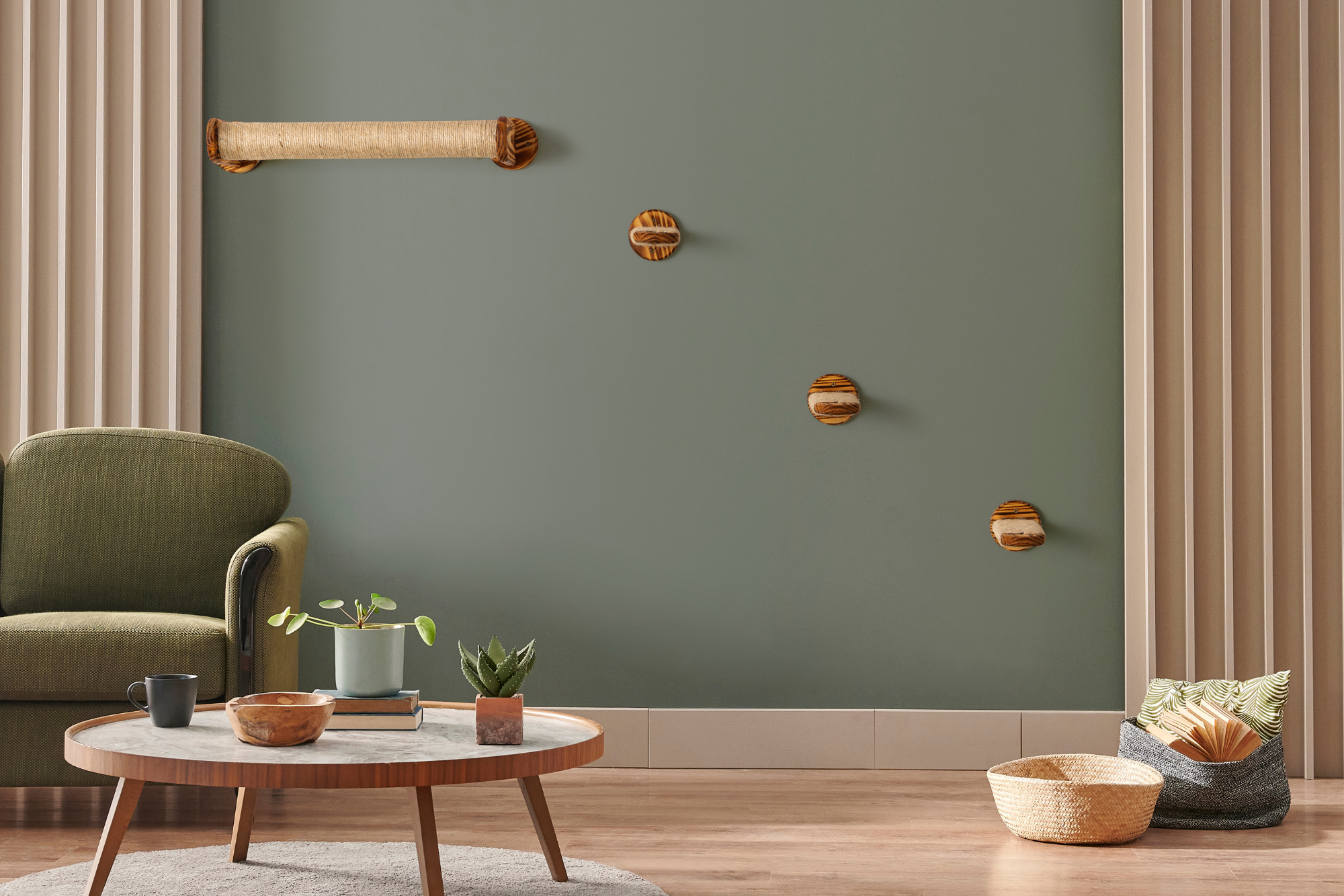 Catventure starter set katten klimmuur, donker - Pawkour