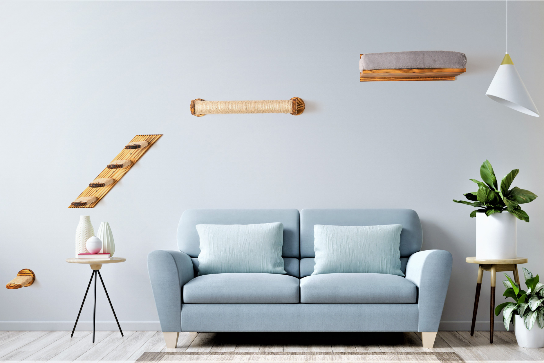 Purrfect playtime klimwand donker - Pawkour