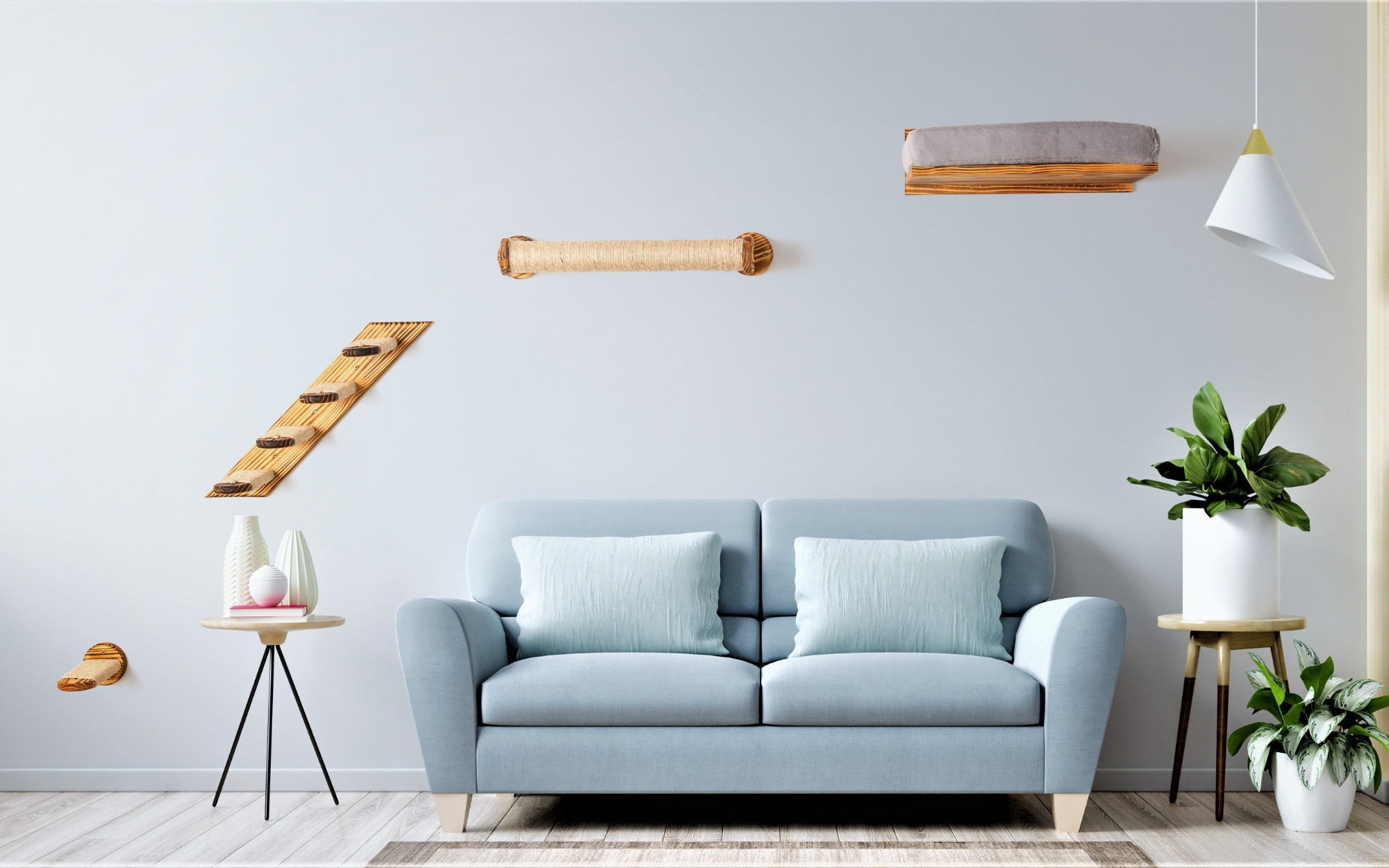 Purrfect playtime klimwand donker - Pawkour